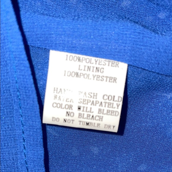 Pinch Blue and White Floral Pattern Dress - Picture 10 of 12